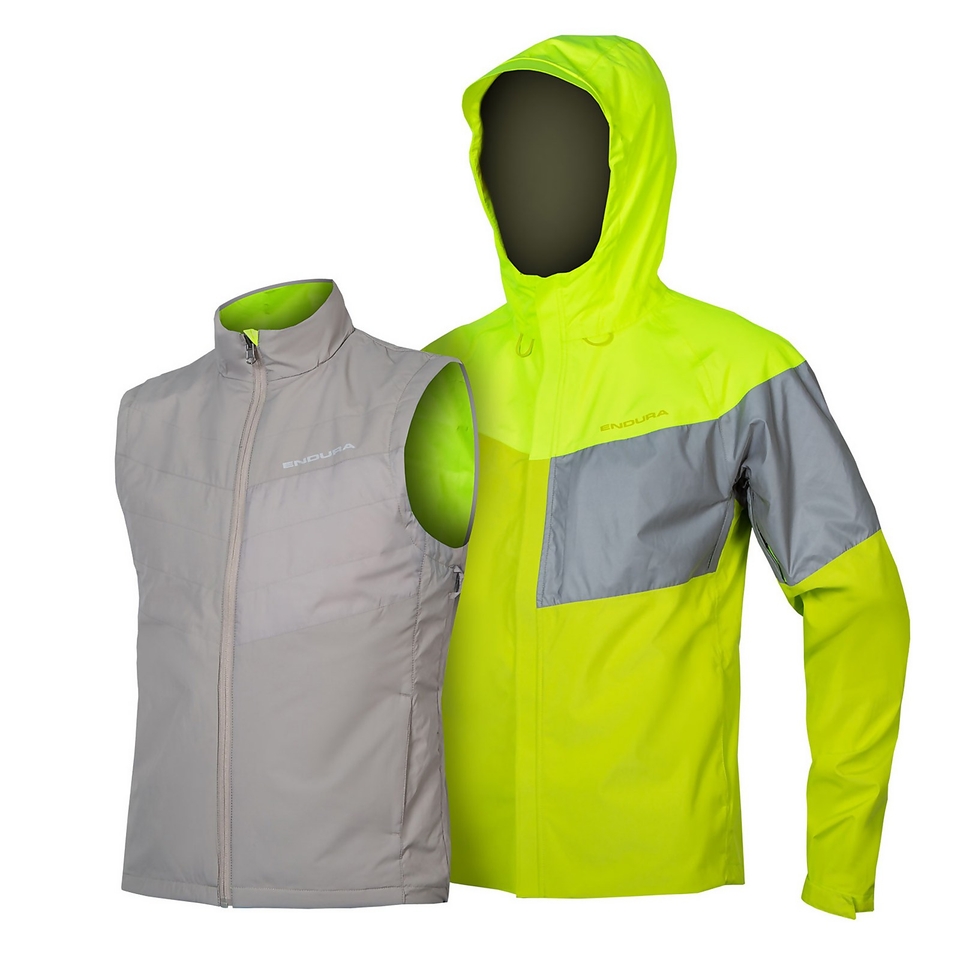 Men's Urban Luminite 3 in 1 Jacket II - Hi-Viz Yellow