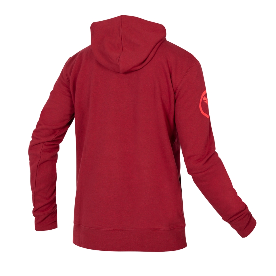 Men's One Clan Hoodie - Rust Red