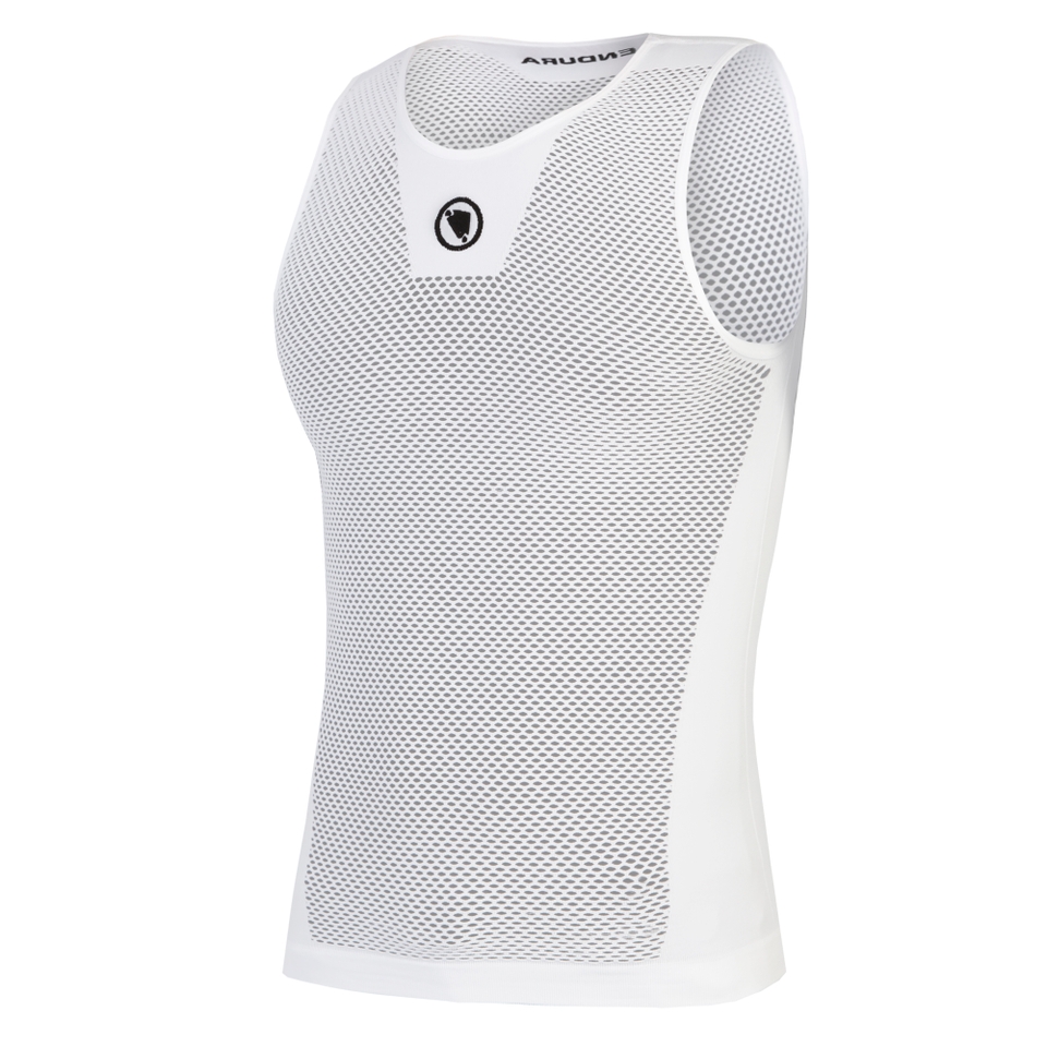 Men's Fishnet S/L Baselayer II - White