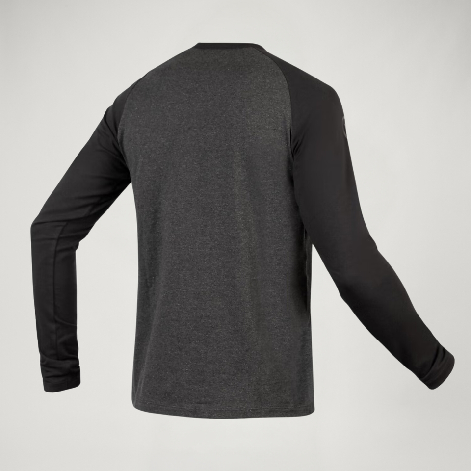 Men's One Clan Raglan L/S - Grey