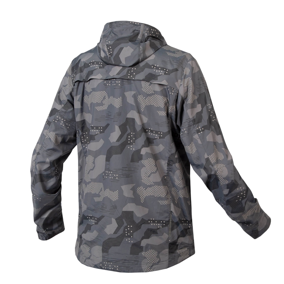 Men's Hummvee Windproof Shell Jacket - Grey Camo