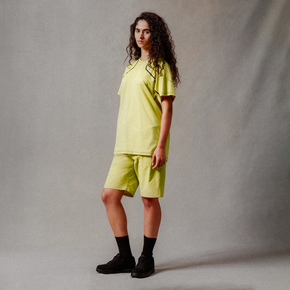 Unisex Short Sleeve Corner Shirt Celery