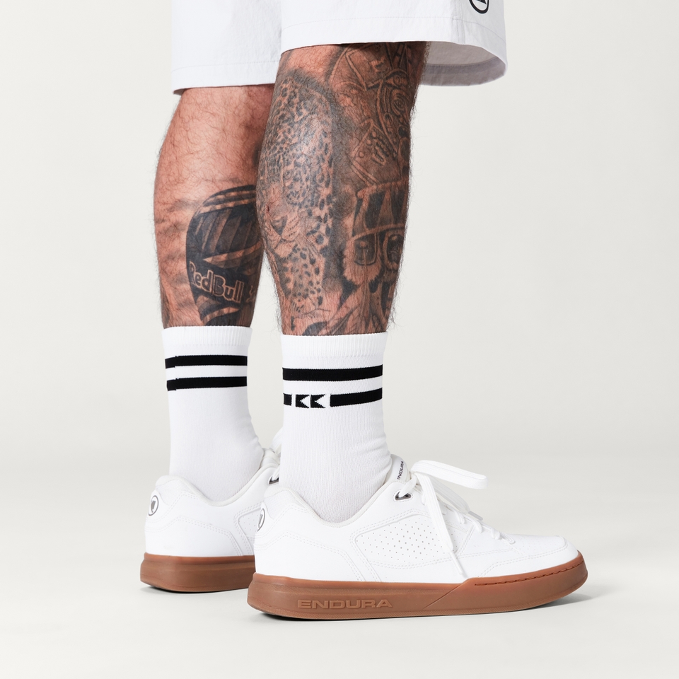 Unisex Kriss Kyle Signature Socks - White